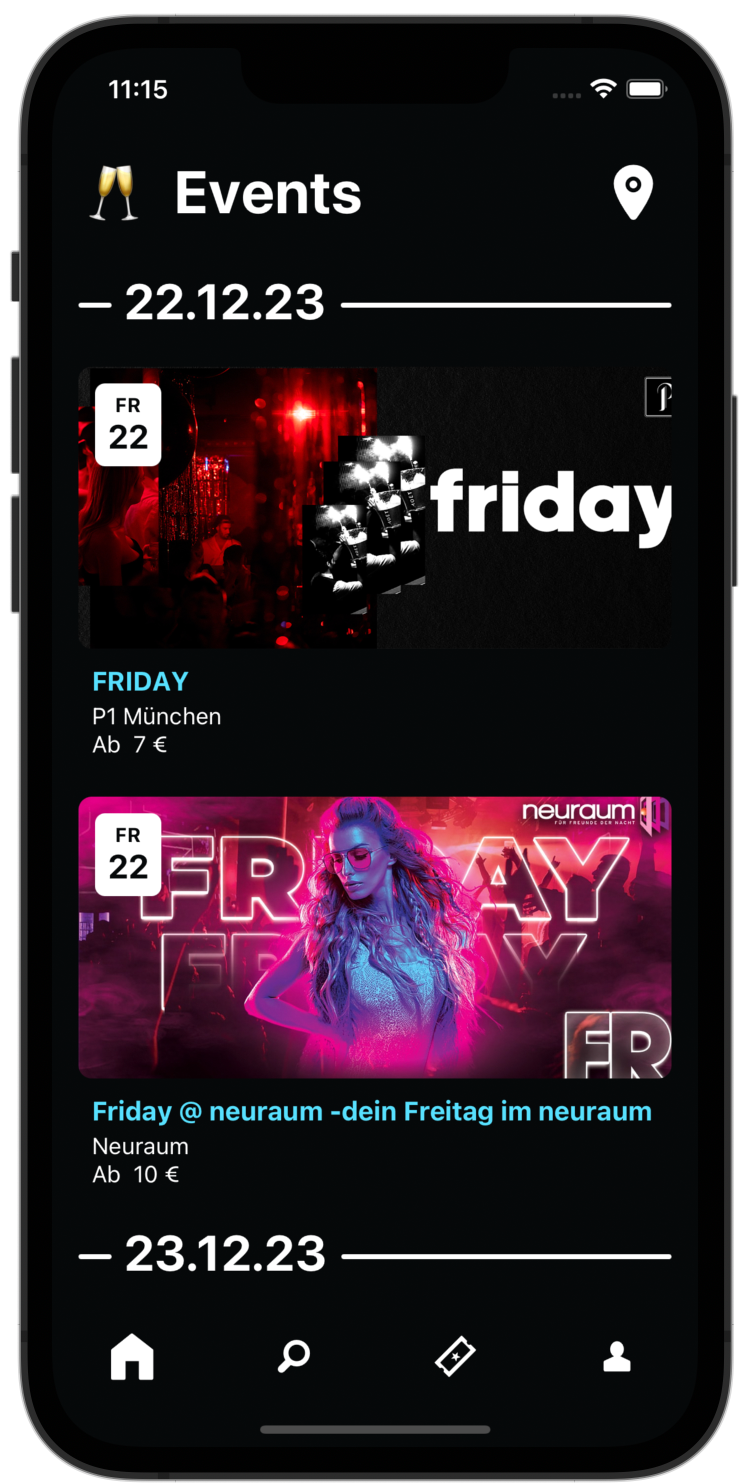 Baila app preview